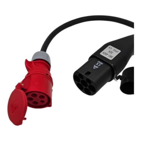EV Type-2 22KW to 32A 415V 3-Phase CEE Coupler. 3-Phase AC Converter