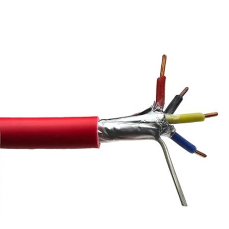Firesure 500 1.5mm x 4 Core + Earth Red - Price Per Metre