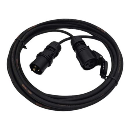 HDIUK Broadway 2 Series 240V 16A Extension Lead Black
