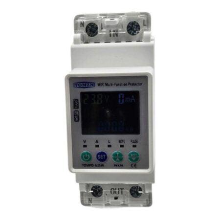 Multi-Function Smart Breaker Wfi 230v Max 63A MCB, RCD, Monitor