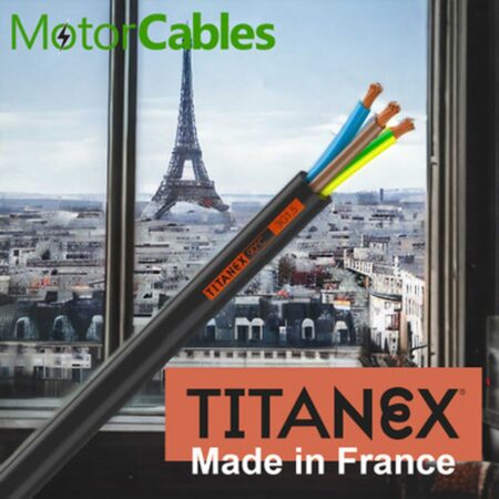 Nexans TitanEx RN-F 3-Core Heavy Duty Rubber Cable (Price Per Metre)