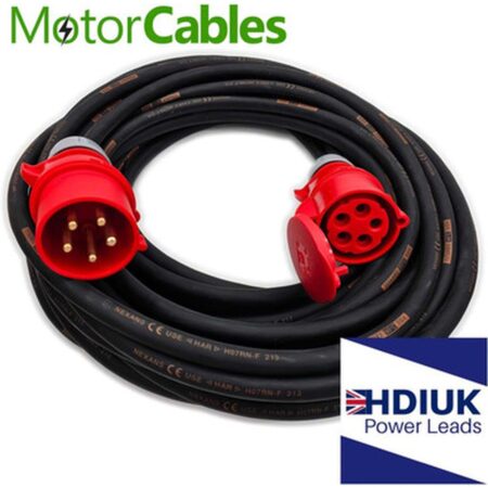 Three-Phase 16 Amp Extension Lead Featuring Titanex