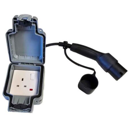 Type 2 to 13A IP66 outdoor power converter