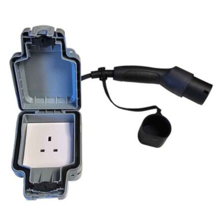 Type 2 to 13A IP66 outdoor power converter