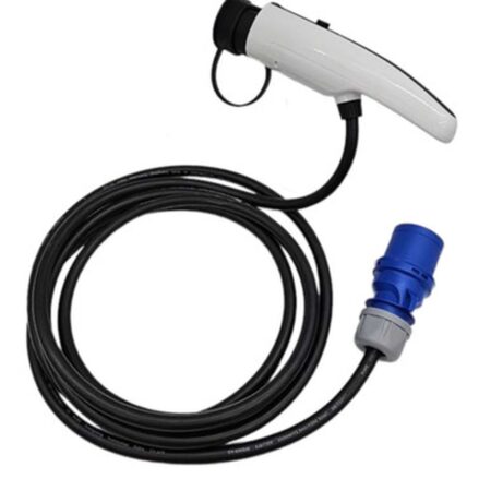 Universal Portable EV 7.4kw EV Charger – 32A CEE Plug with Adjustable Current & UK/CEE Adapters