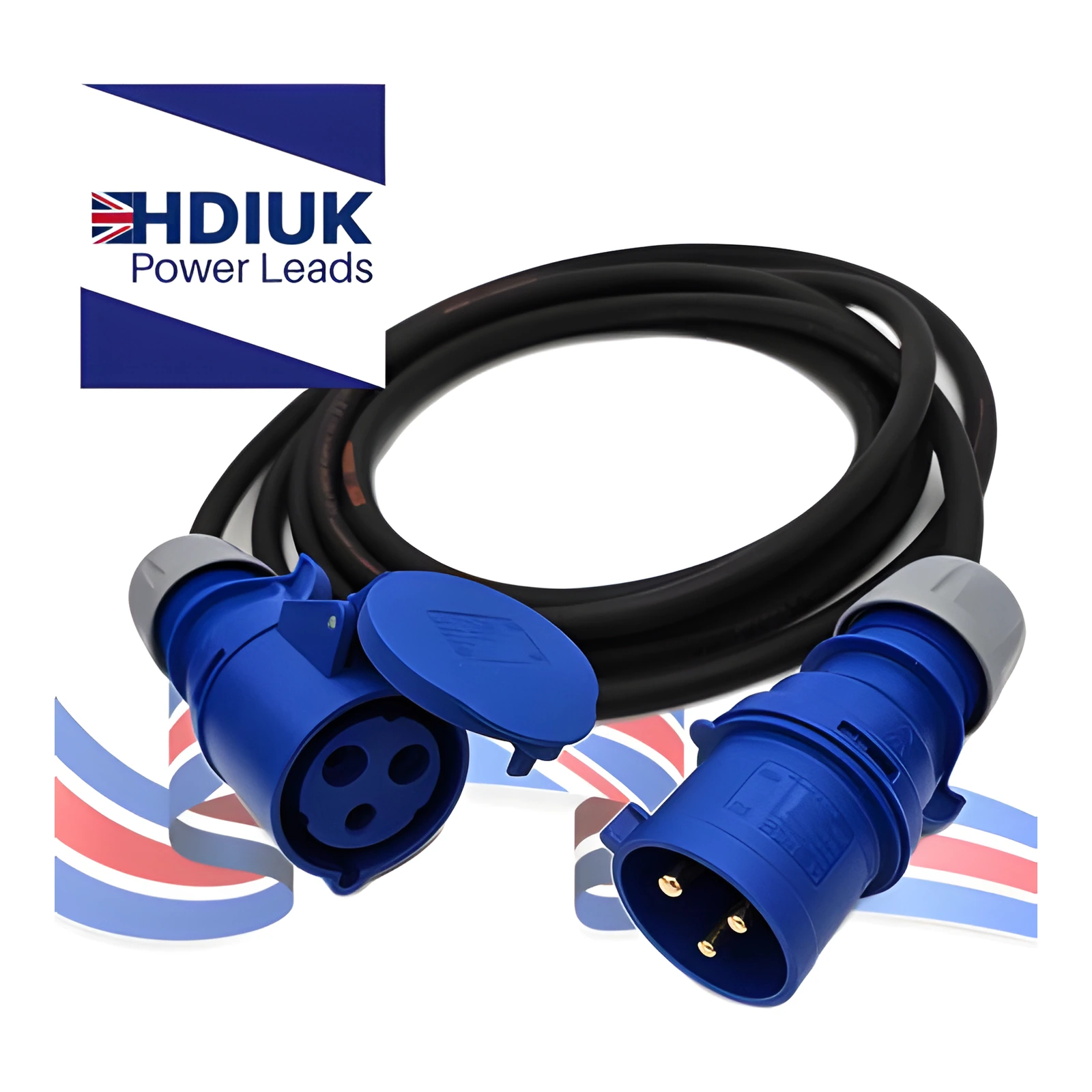 230 Volt 32 Amp Extension Lead Featuring Titanex