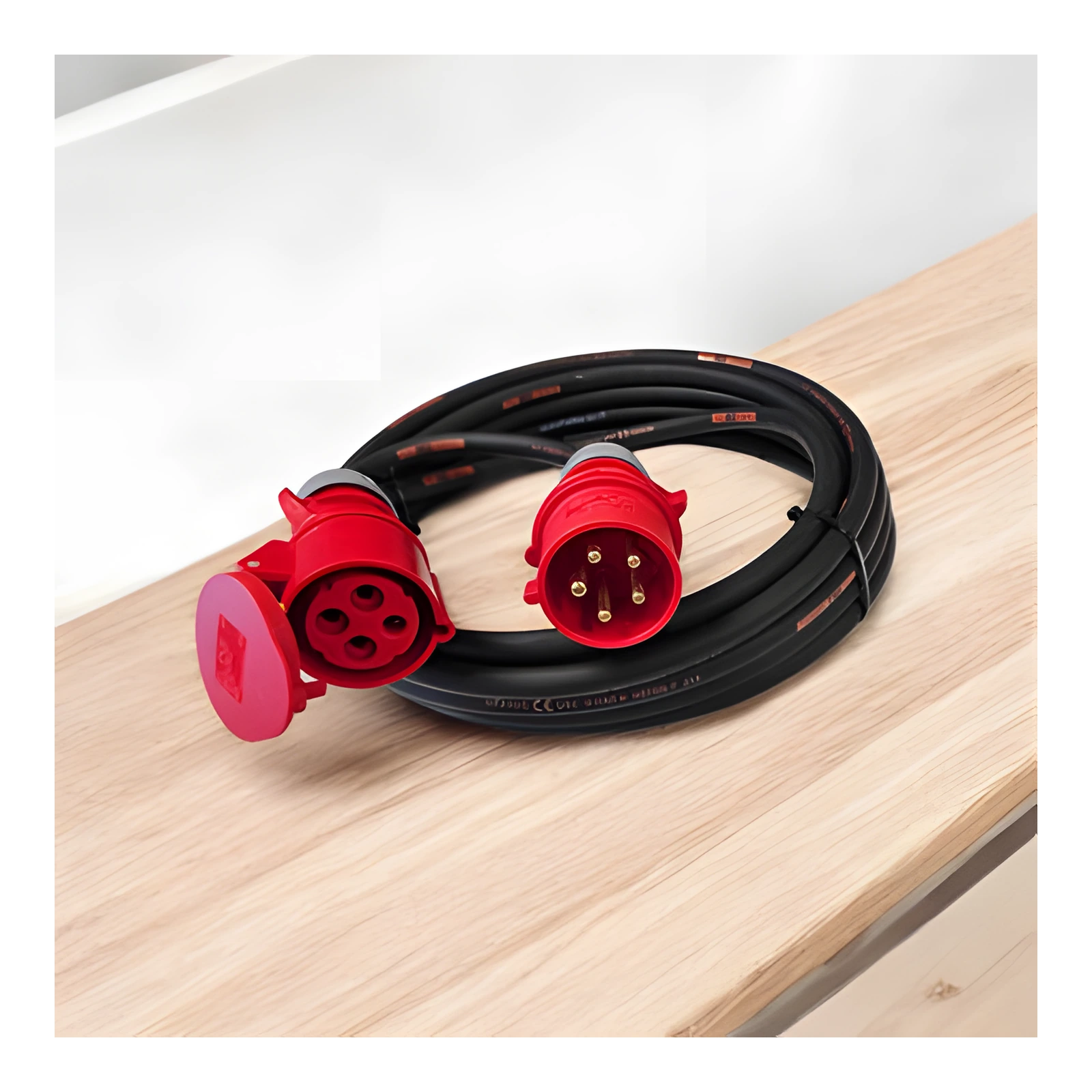 3-Phase 5-Pin Plug to 4-Pin Convertion Cables