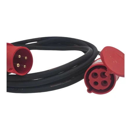 32A 4-Pin Three Phase Extension Lead 400V
