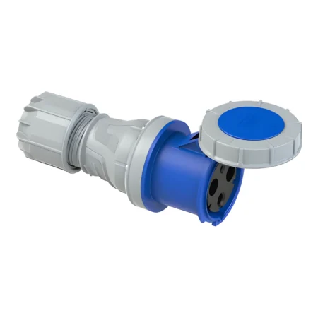 CEE 125 Amp IP67 230 Volt Socket Coupler