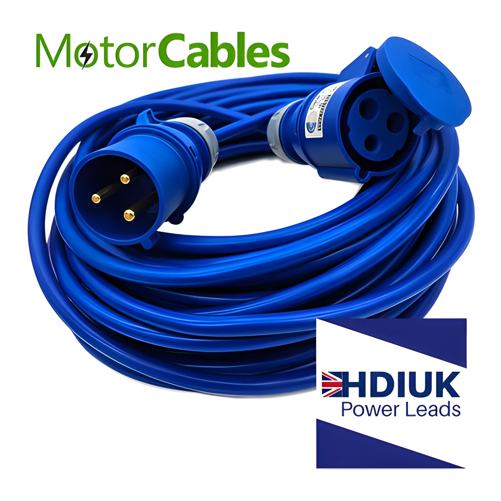 CEE 32 Amp 230 Volt Extension Lead Hookup Cable