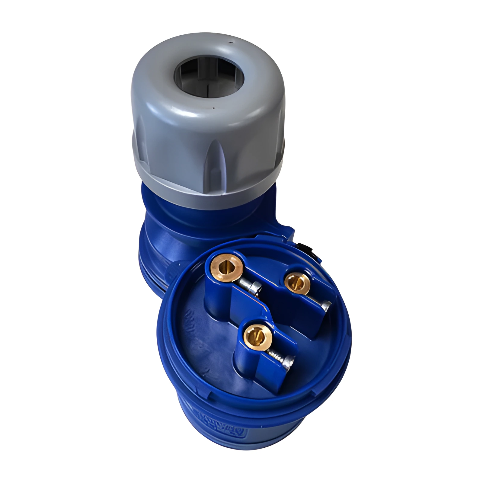 CEE IP44 230 Volt 32 Amp Plug Blue
