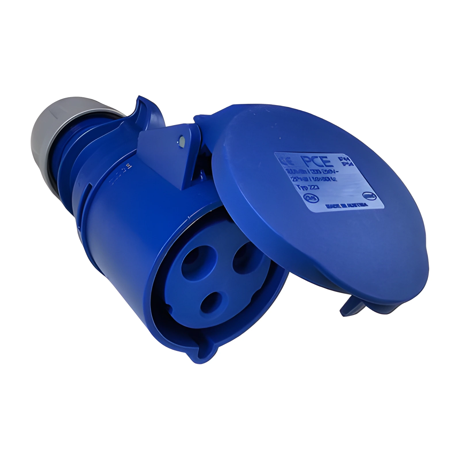 CEE IP44 230 Volt 32 Amp Socket Connector Blue