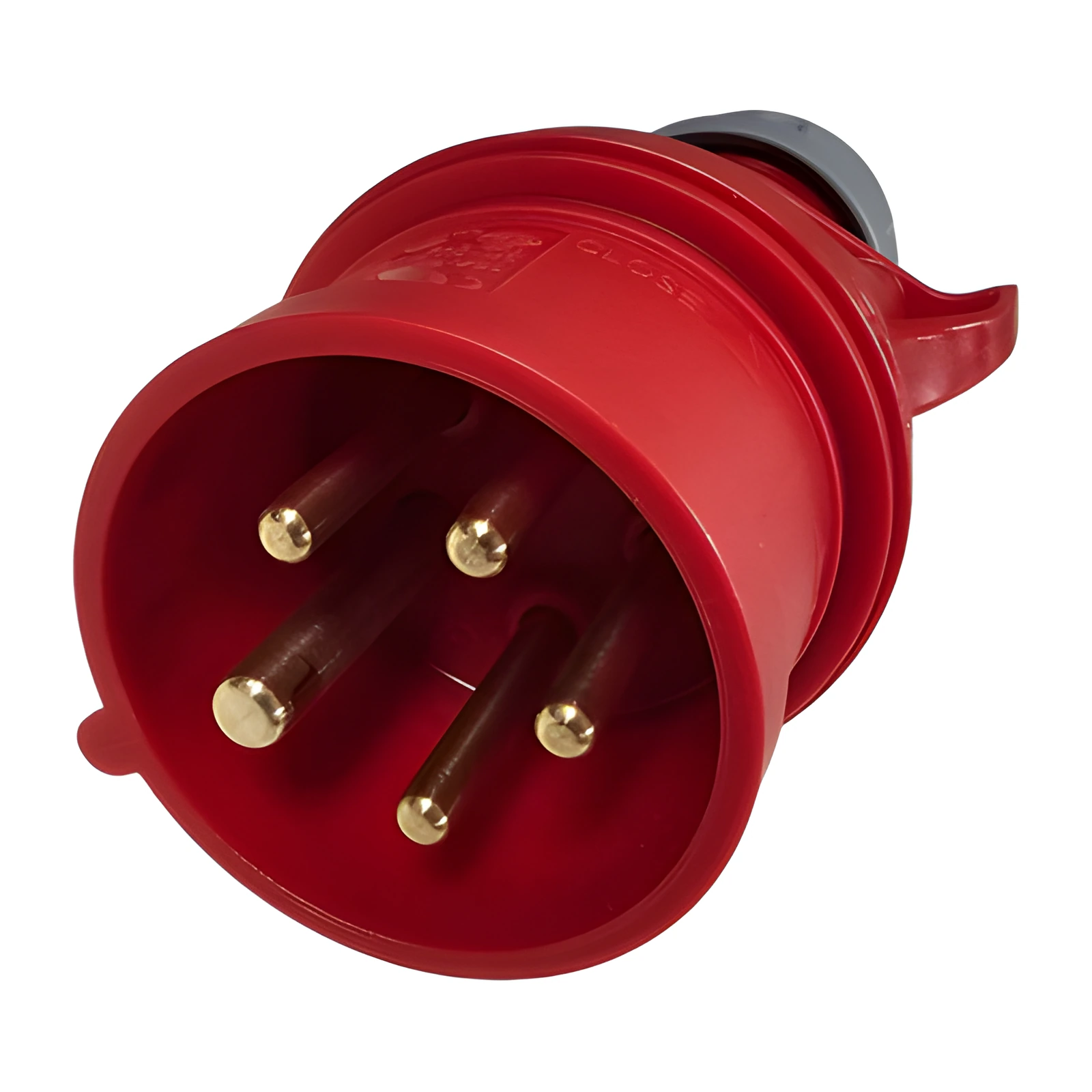 CEE IP44 3-Phase 400 Volt 16 Amp Plug Red
