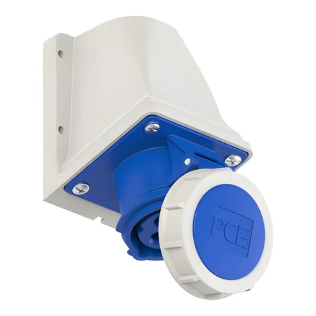CEE-wall mounted socket 16A 230V 2P+E IP67