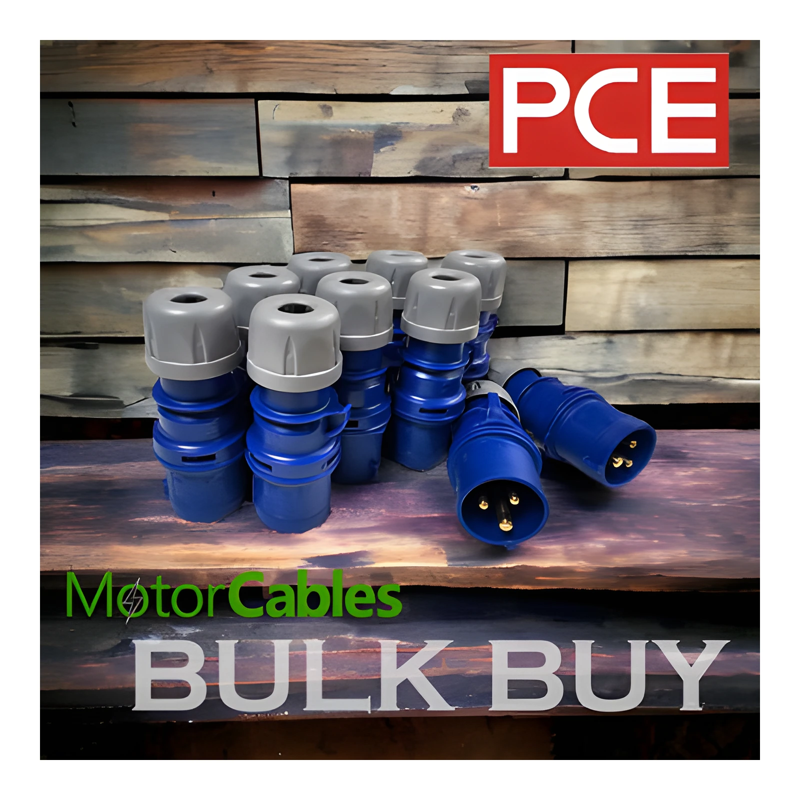 Ceeform 16 amp Plugs 230 volt (Box of 10)