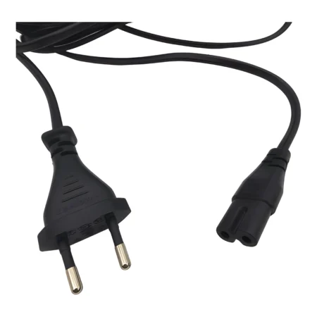 Europlug (2 Pin) Power cord to C7 Connector Appliance 5 Metres