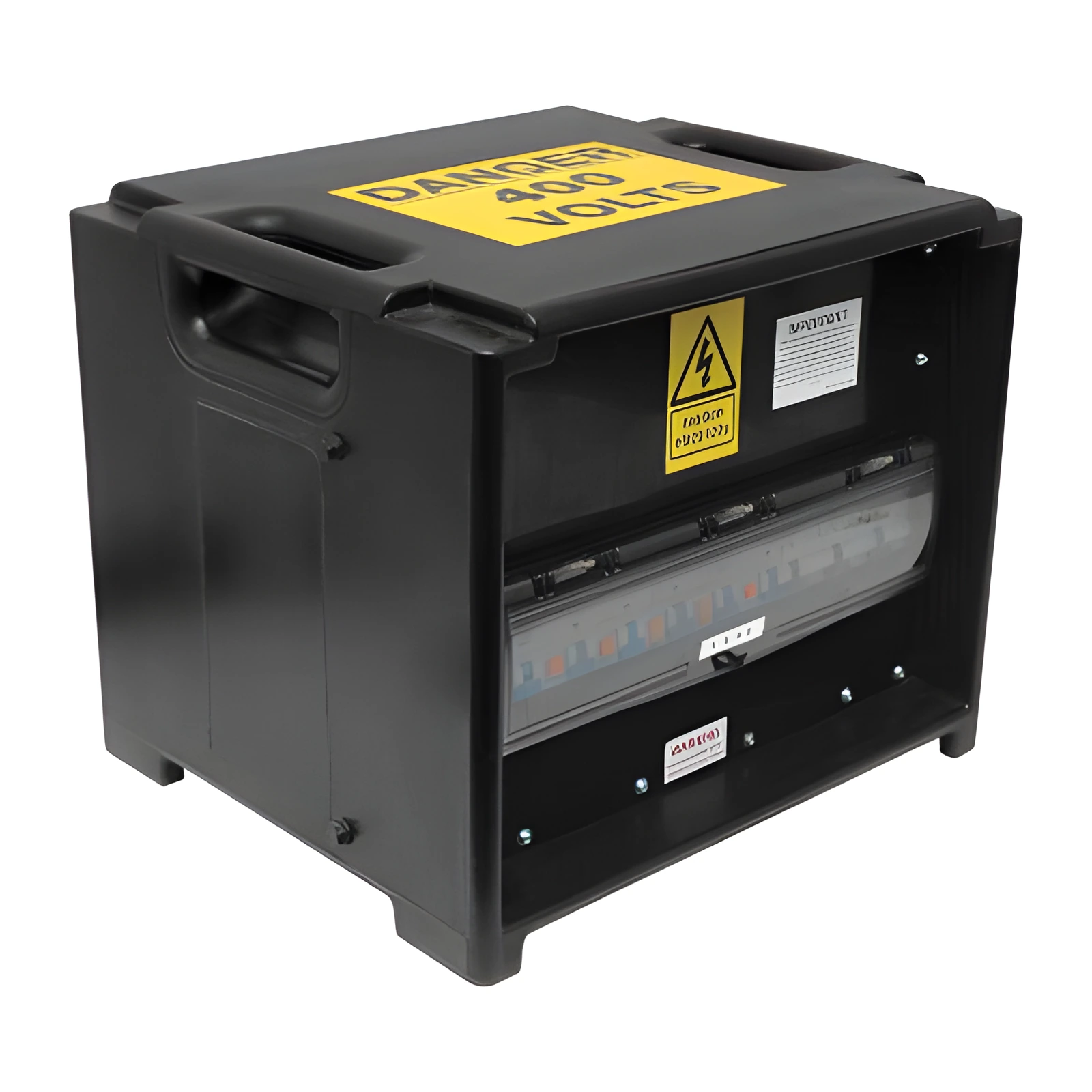 HDIUK - Merz A80 63A 3-phase to 230 Volt Professional Distribution Console 6 x 16A 3 x 32A RCBO