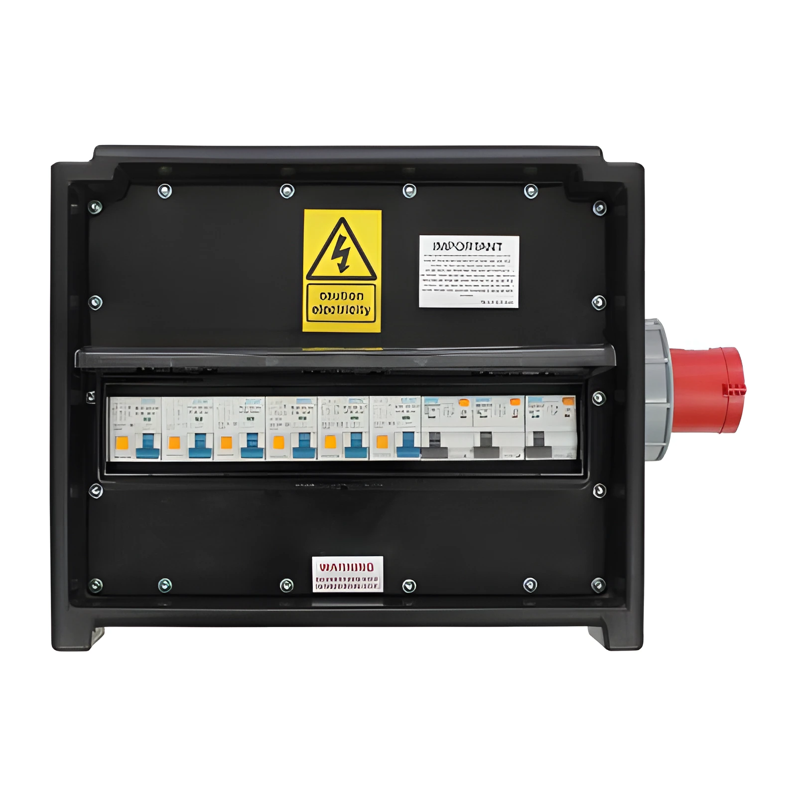 HDIUK - Merz A80 63A 3-phase to 230 Volt Professional Distribution Console 6 x 16A 3 x 32A RCBO