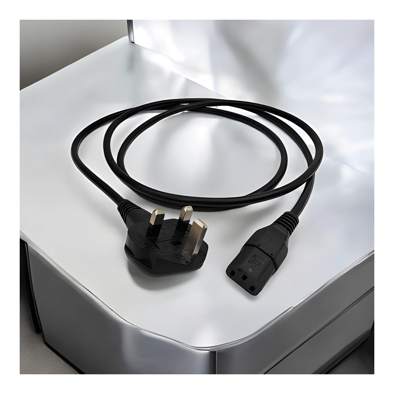 HDIUK IEC C13 Appliance Cable 2 Metres ASTA UK Made