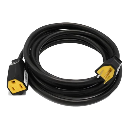 HDIUK North american USA Mains extension lead 3 wire with ground NEMA