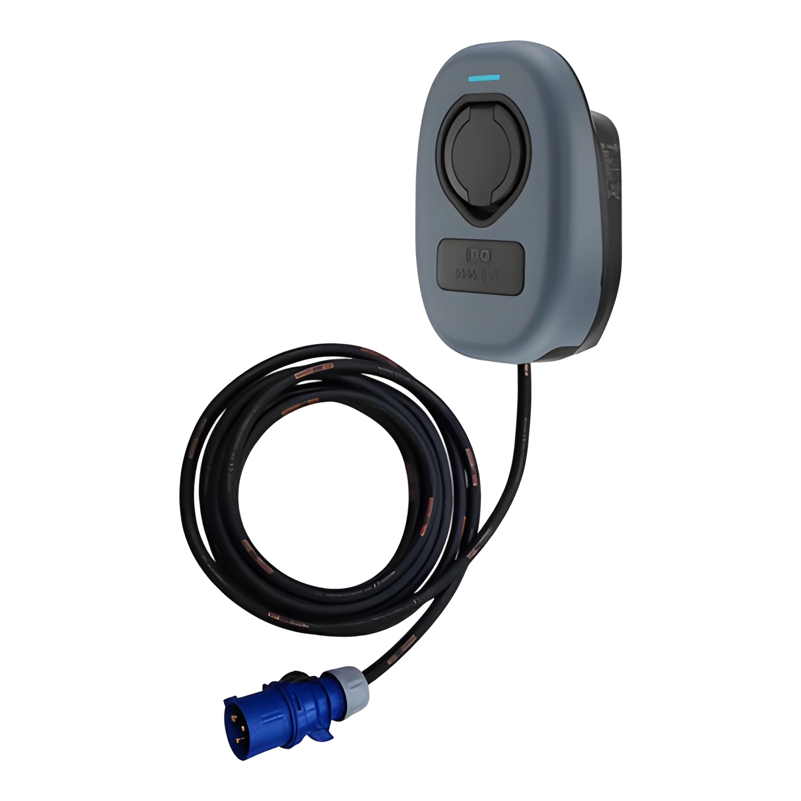 Portable Blue 7kW Smart EV Charger - WiFi, 4G (32A 10 Metres)