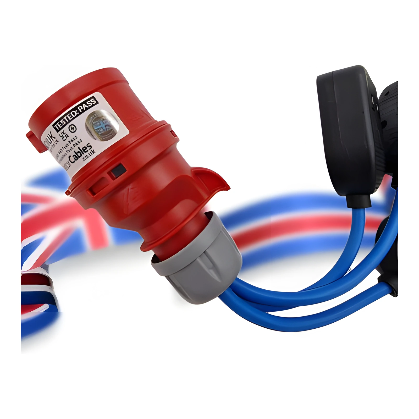 Spider-Fly Express 3-Phase Breakout to 3 x 13 Amp Sockets