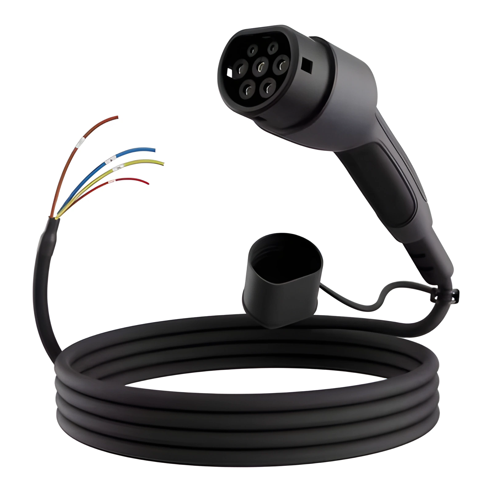 Teathered EV Charge Point Replacement Cable and Type 2 Socket