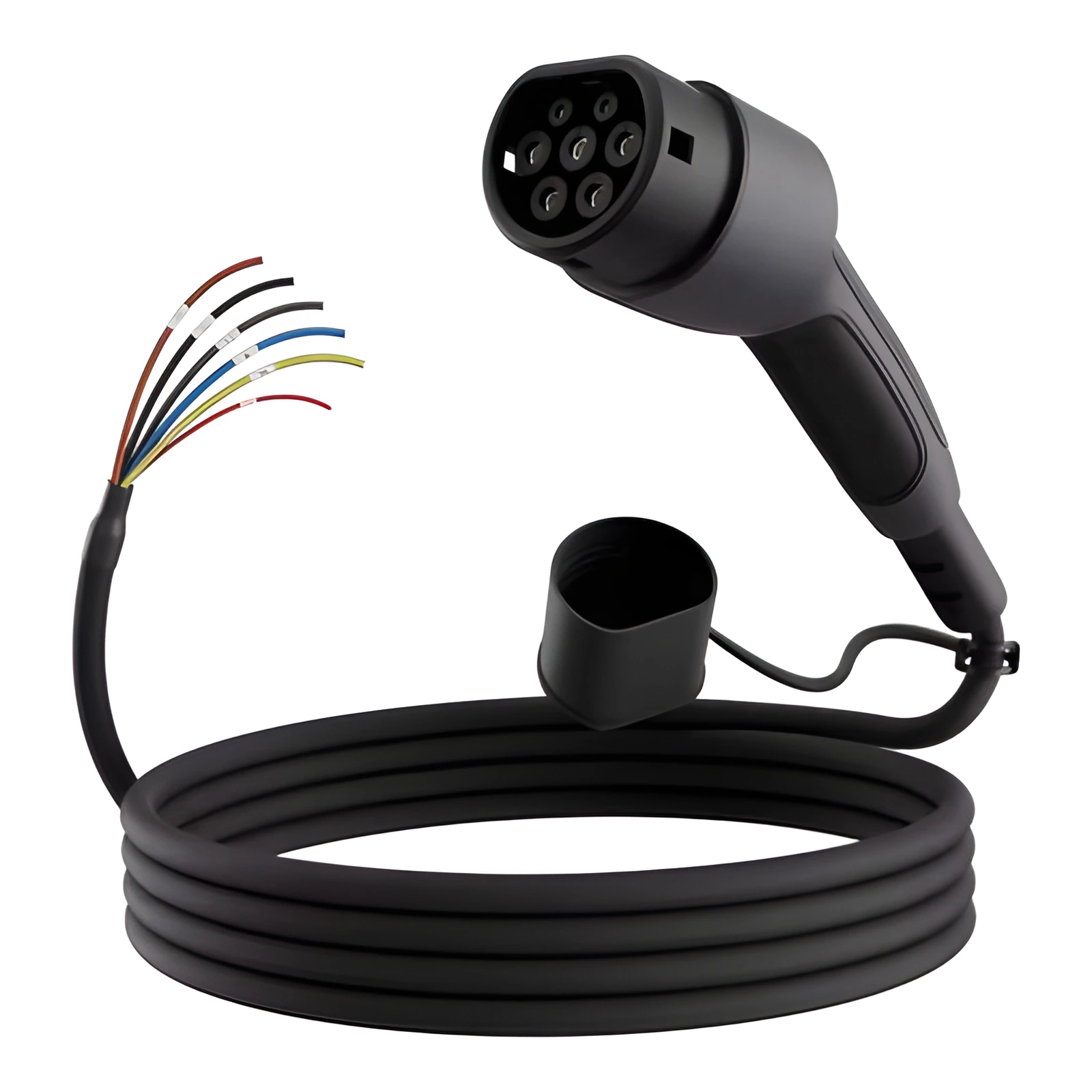 Teathered EV Charge Point Replacement Cable and Type 2 Socket