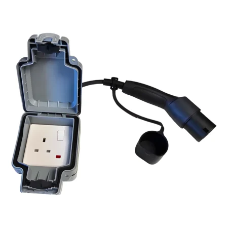 Type 2 to 13A IP66 outdoor power converter