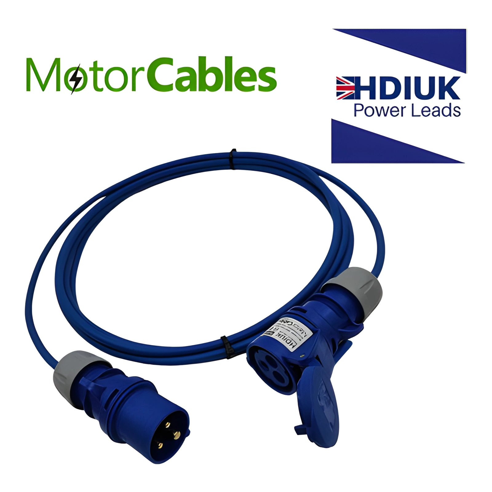 50M Ultra Heavy Duty IP44 16 Amp CEE Extension Lead with 4mm2 Cable