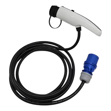 Universal Portable EV 7.4kw EV Charger – 32A CEE Plug with Adjustable Current & UK/CEE Adapters