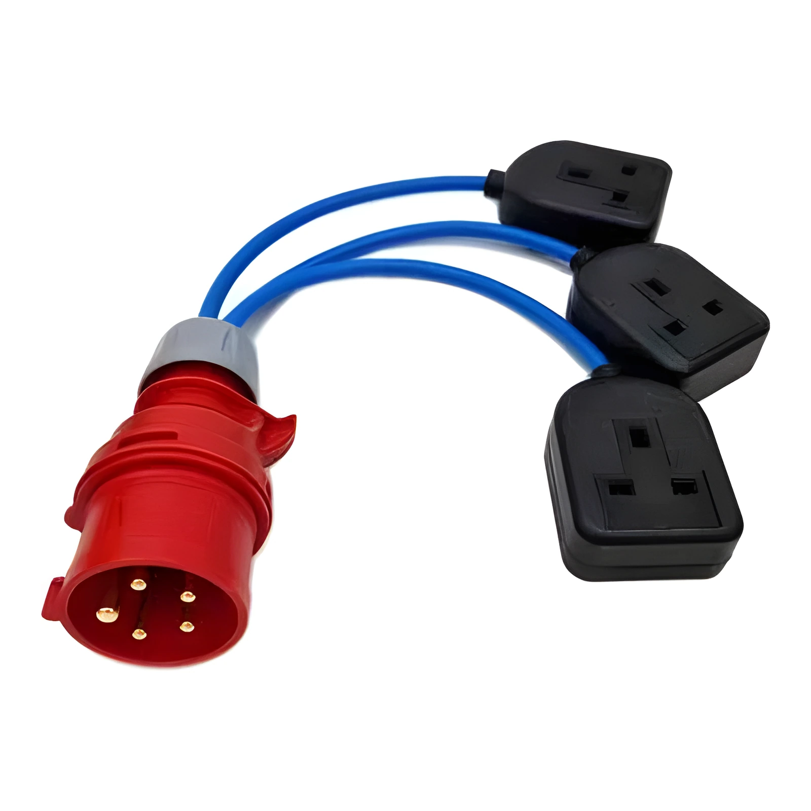 Spider-Fly Express 3-Phase Breakout to 3 x 13 Amp Sockets