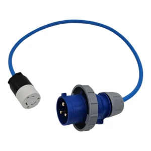 32A CEE Plug to NEMA L Socket
