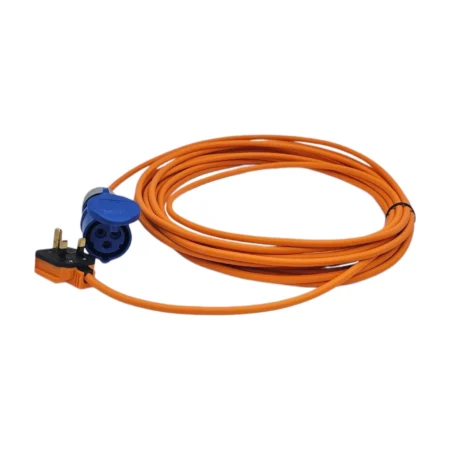 UK Plug to 16A CEE Socket Fly Lead