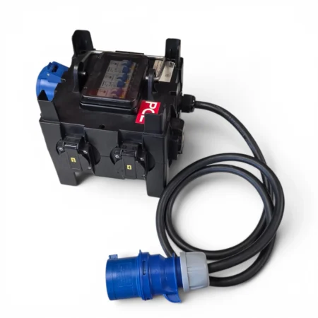 PCE 32A Distribution box 35A Plug to 6 x 13A Socket 1 x 32A socket