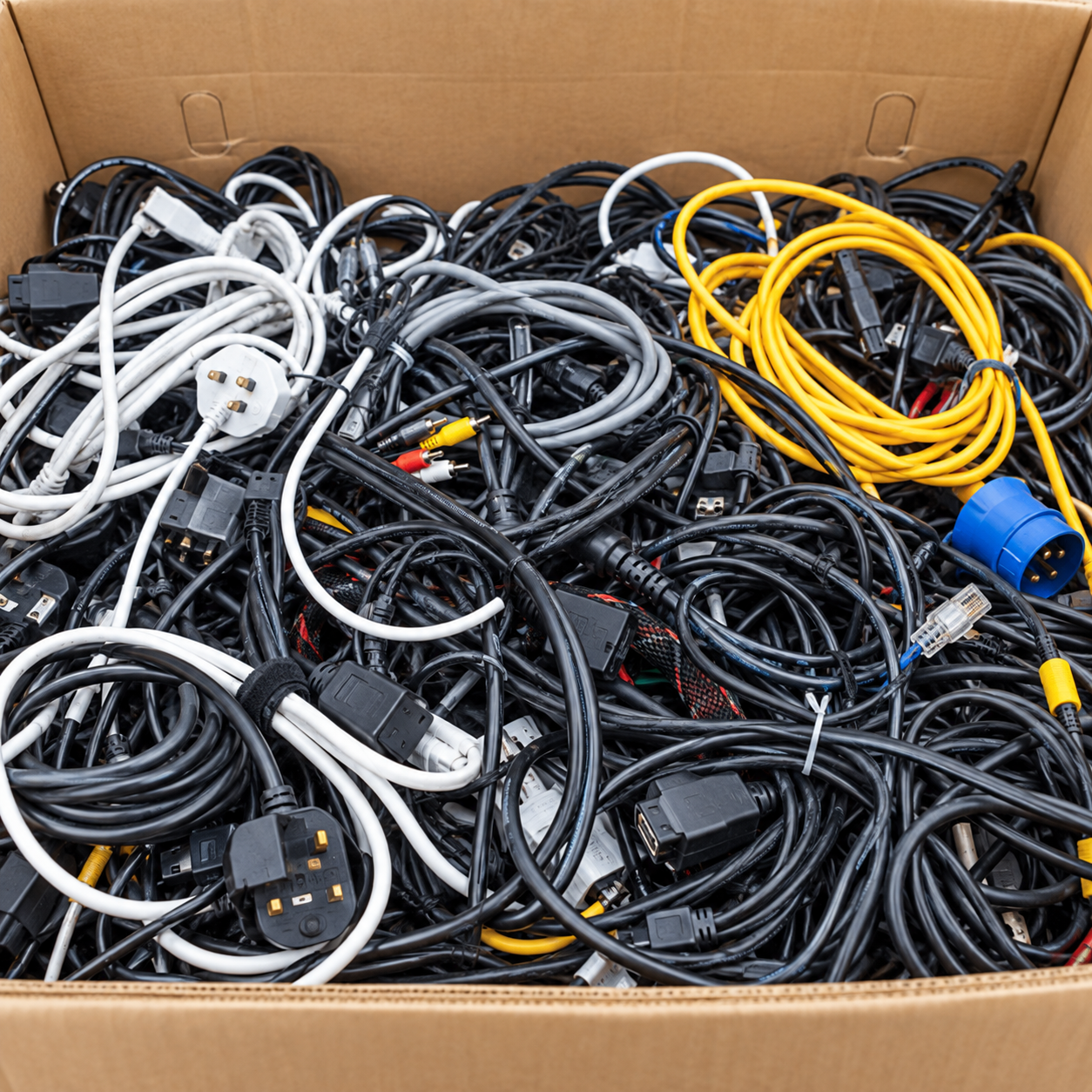Old cable recycling